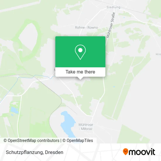 Карта Schutzpflanzung