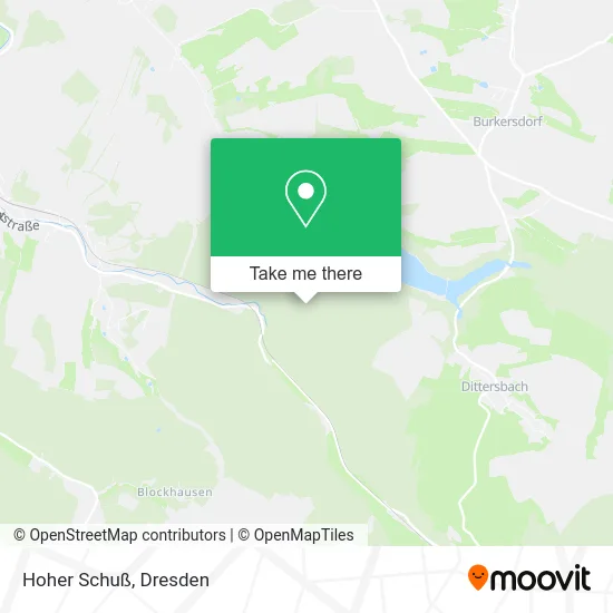 Карта Hoher Schuß