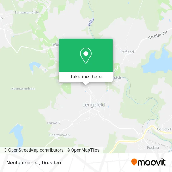 Карта Neubaugebiet