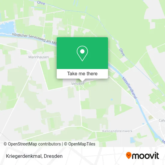 Карта Kriegerdenkmal