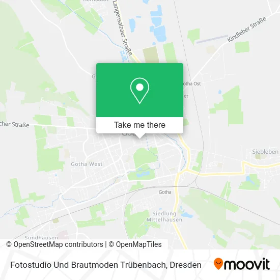 Карта Fotostudio Und Brautmoden Trübenbach