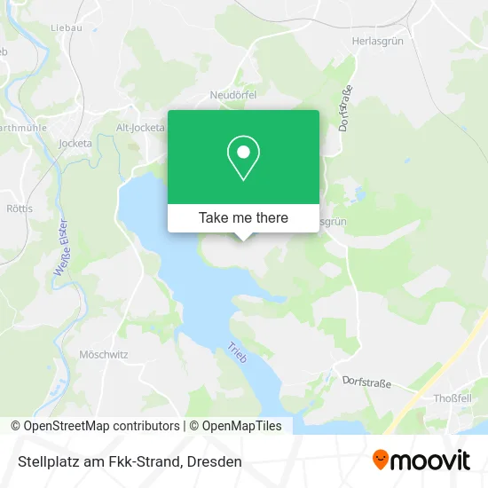 Карта Stellplatz am Fkk-Strand