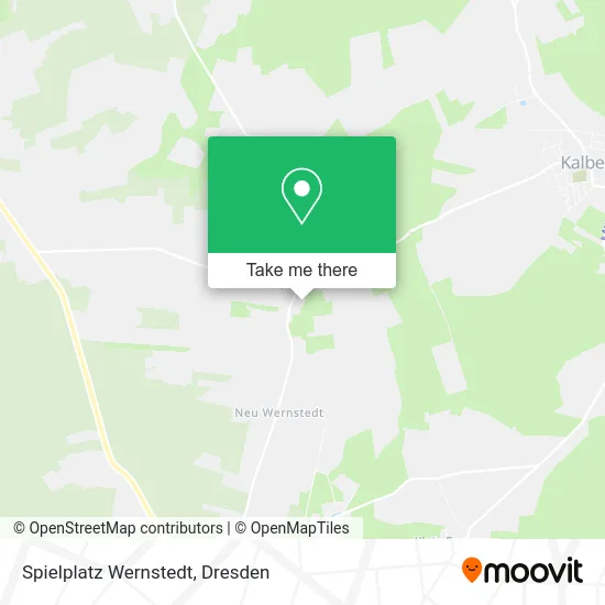 Карта Spielplatz Wernstedt
