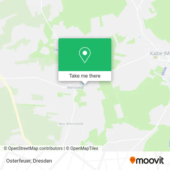 Карта Osterfeuer