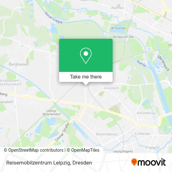 Карта Reisemobilzentrum Leipzig