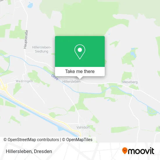 Карта Hillersleben