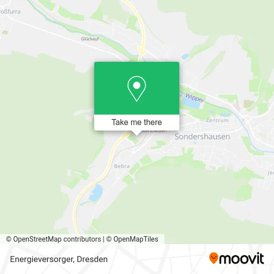 Карта Energieversorger