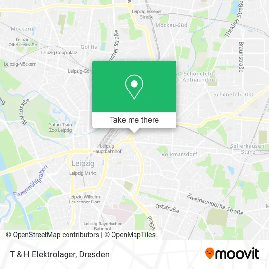 Карта T & H Elektrolager