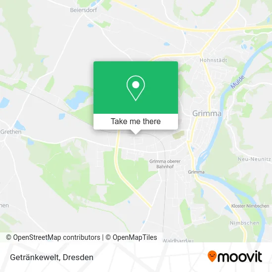 Карта Getränkewelt