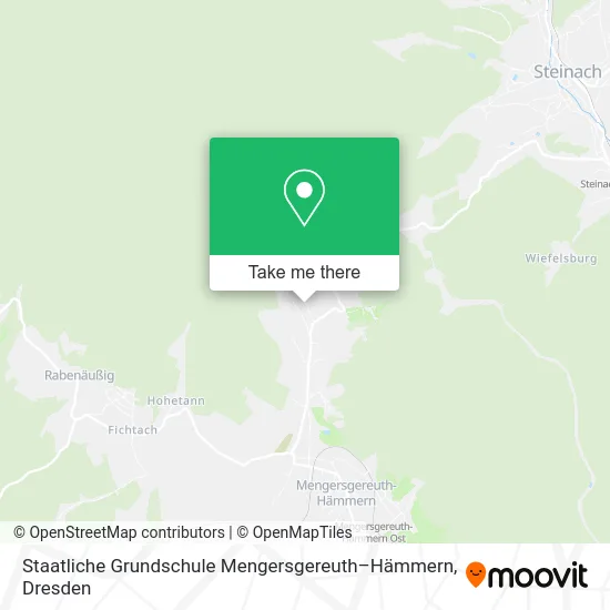 Карта Staatliche Grundschule Mengersgereuth–Hämmern