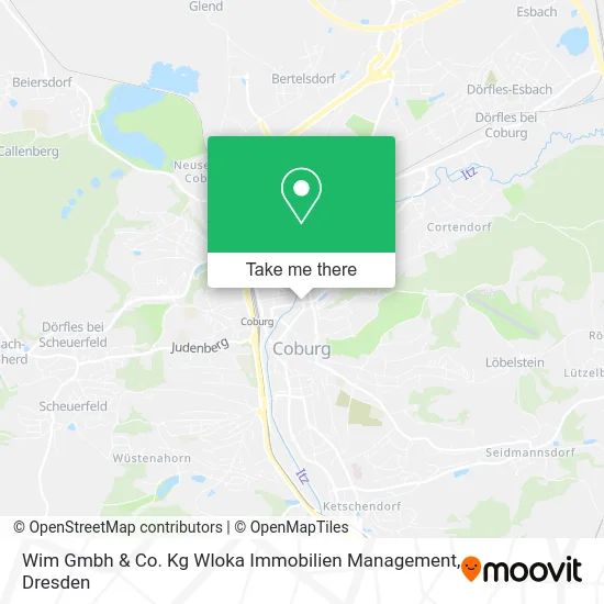 Карта Wim Gmbh & Co. Kg Wloka Immobilien Management