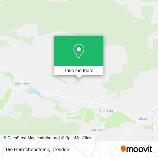 Карта Die Heimchensteine