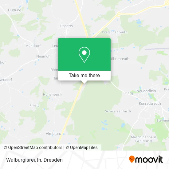 Карта Walburgisreuth
