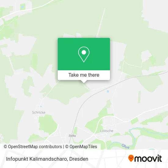 Карта Infopunkt Kalimandscharo