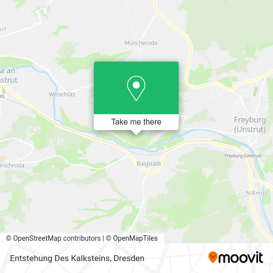 Карта Entstehung Des Kalksteins