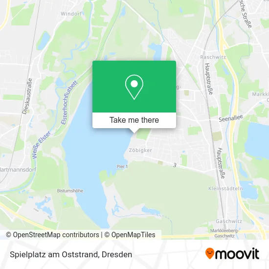 Карта Spielplatz am Oststrand