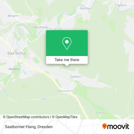 Карта Saalborner Hang