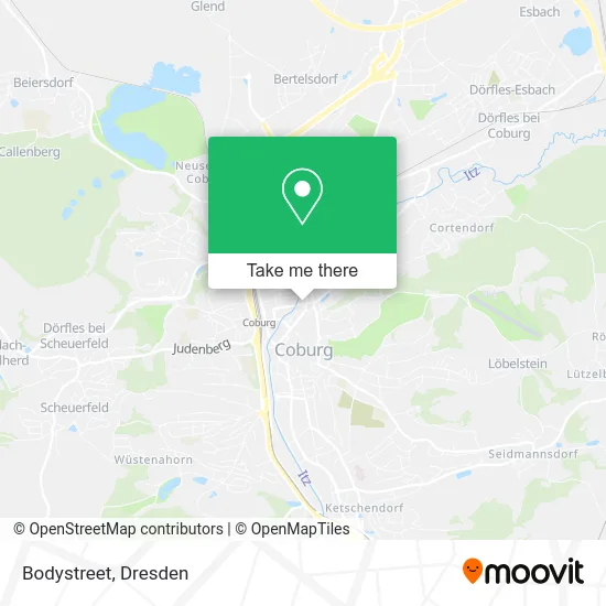 Bodystreet map