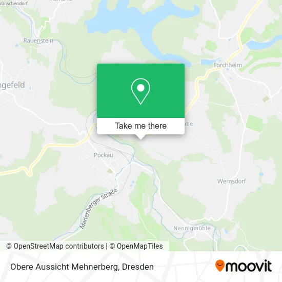 Карта Obere Aussicht Mehnerberg
