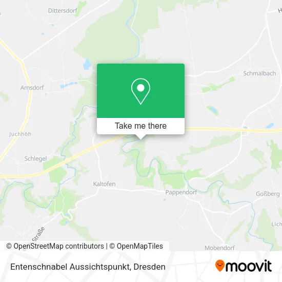 Карта Entenschnabel Aussichtspunkt