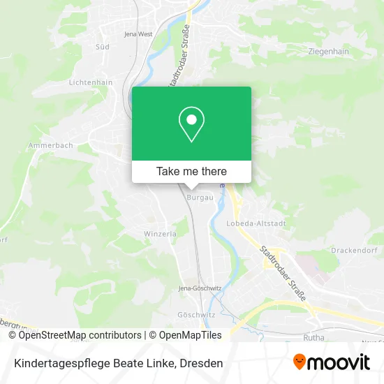 Карта Kindertagespflege Beate Linke