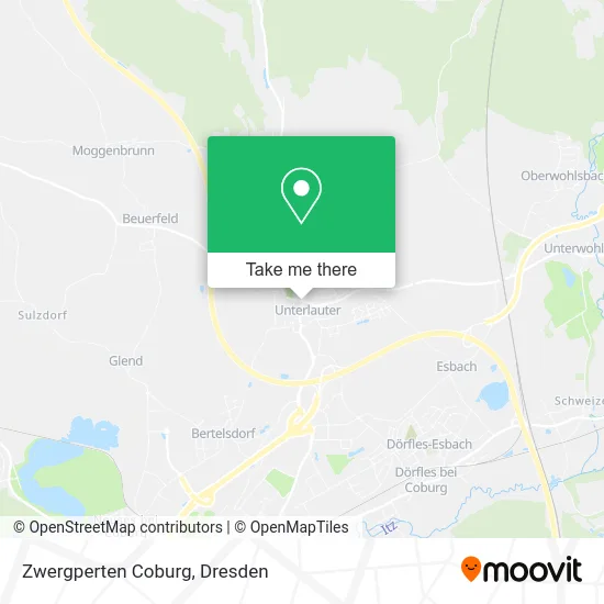 Карта Zwergperten Coburg
