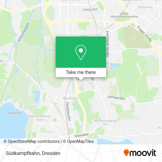 Карта Südkampfbahn