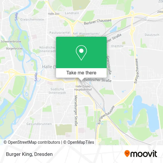 Карта Burger King