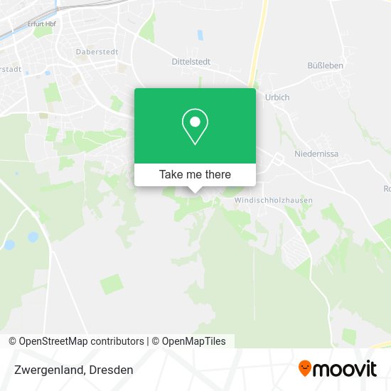 Карта Zwergenland