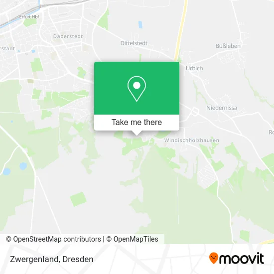 Карта Zwergenland
