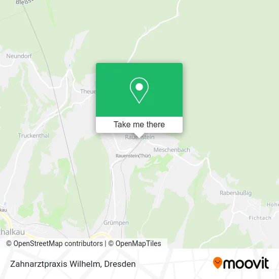 Карта Zahnarztpraxis Wilhelm
