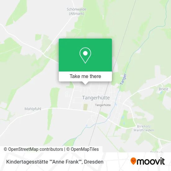 Карта Kindertagesstätte ""Anne Frank""