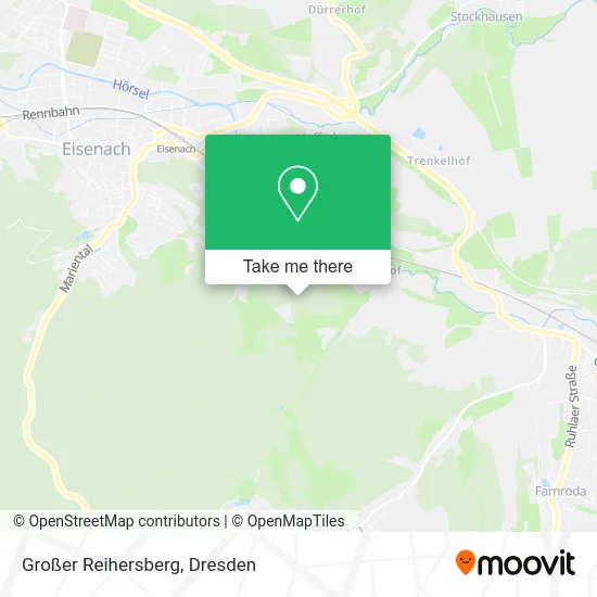 Карта Großer Reihersberg