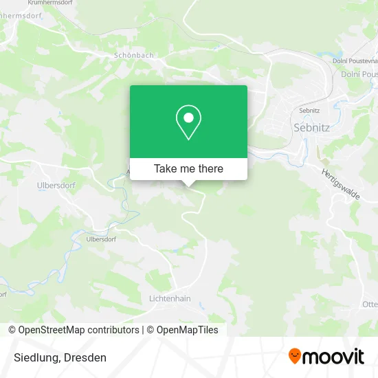 Карта Siedlung