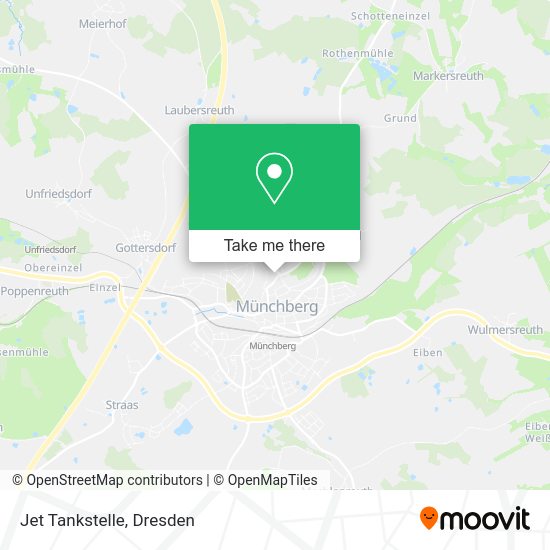 Карта Jet Tankstelle