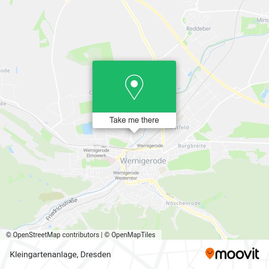 Карта Kleingartenanlage