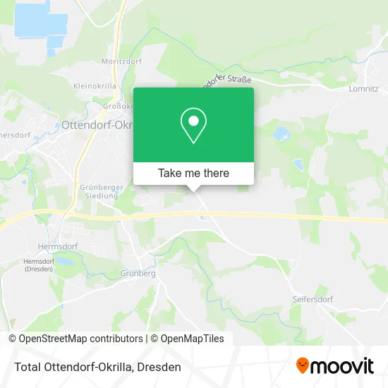 Карта Total Ottendorf-Okrilla