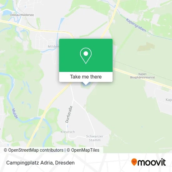 Карта Campingplatz Adria