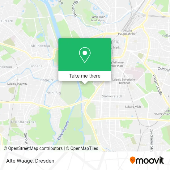 Карта Alte Waage