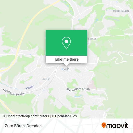 Карта Zum Bären
