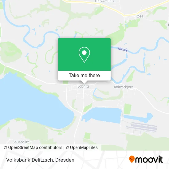 Карта Volksbank Delitzsch