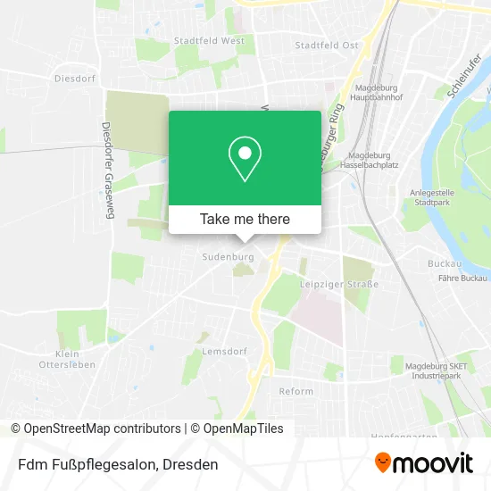 Карта Fdm Fußpflegesalon