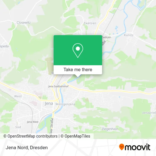Карта Jena Nord