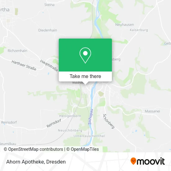 Ahorn Apotheke map