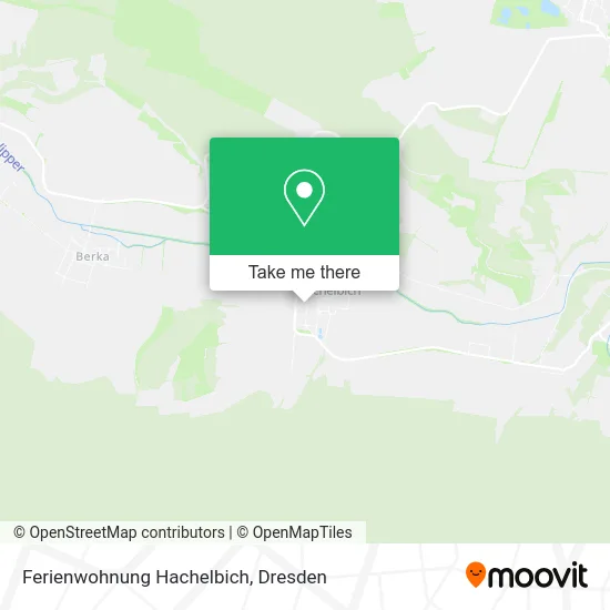 Карта Ferienwohnung Hachelbich