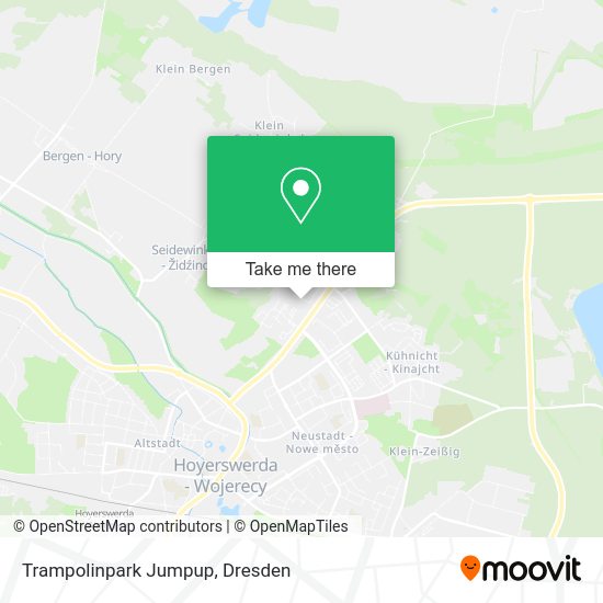 Карта Trampolinpark Jumpup