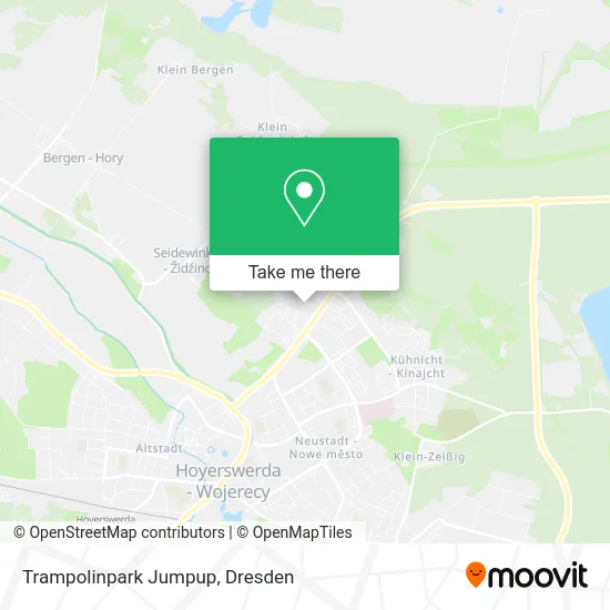 Карта Trampolinpark Jumpup