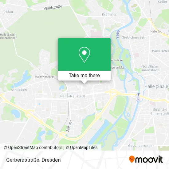 Карта Gerberastraße