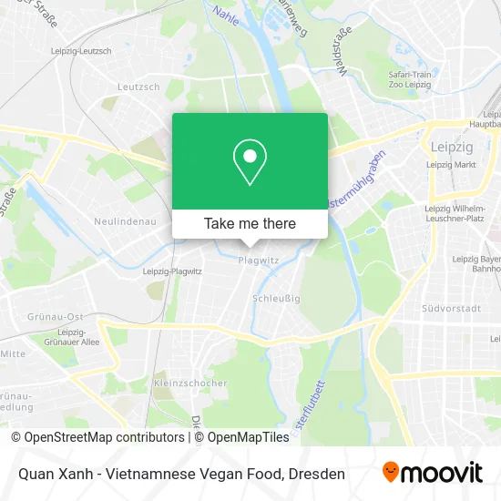 Карта Quan Xanh - Vietnamnese Vegan Food
