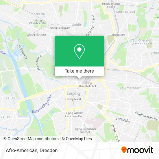 Карта Afro-American